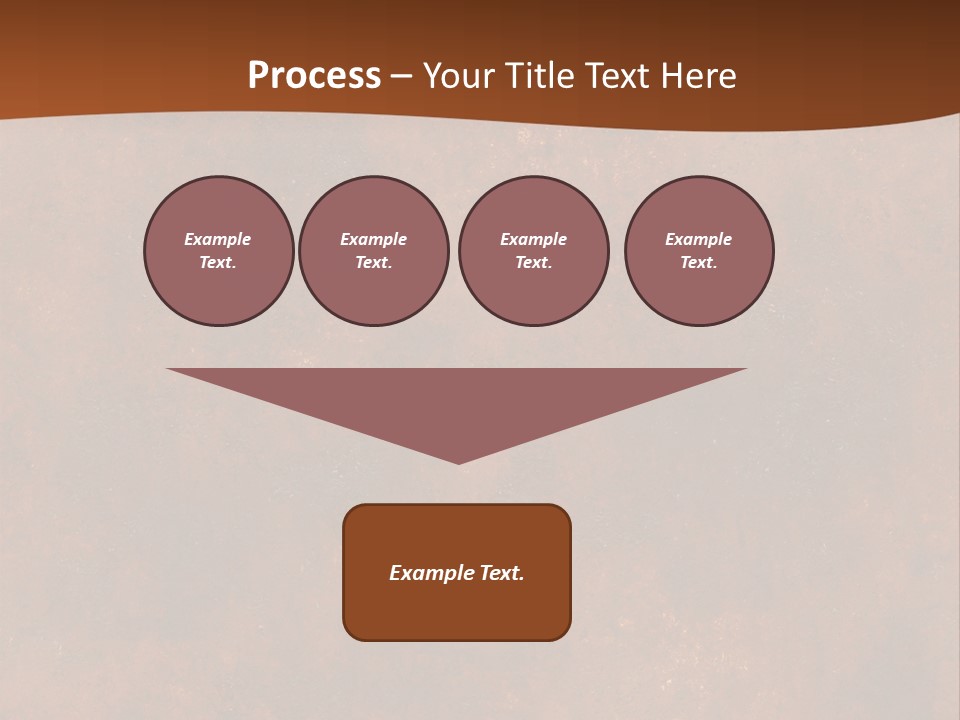 Grain Design Rust PowerPoint Template