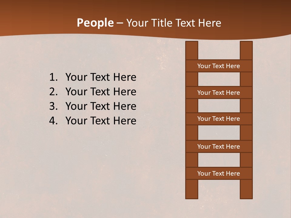 Grain Design Rust PowerPoint Template