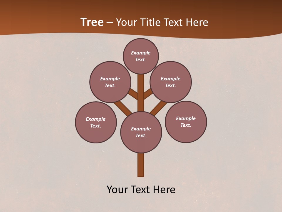 Grain Design Rust PowerPoint Template