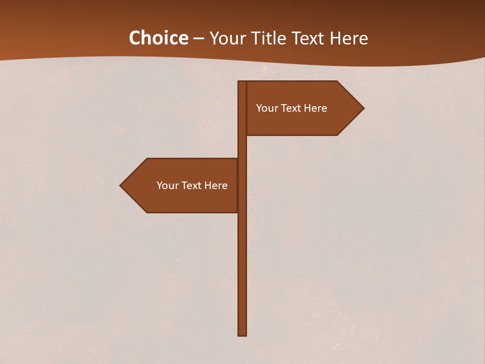 Grain Design Rust PowerPoint Template
