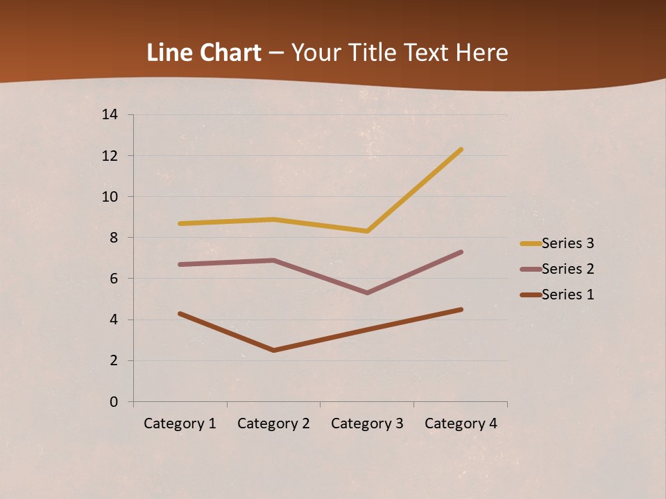 Grain Design Rust PowerPoint Template