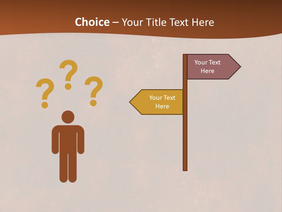 Grain Design Rust PowerPoint Template