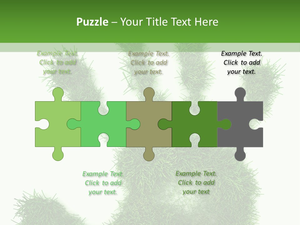 Plant Print Environmental PowerPoint Template