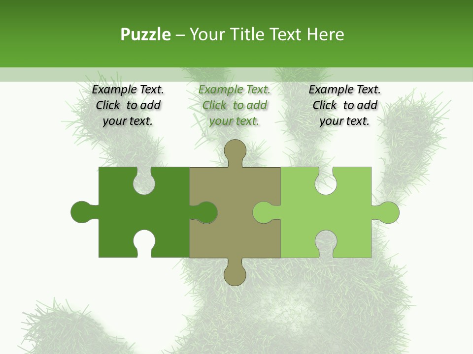 Plant Print Environmental PowerPoint Template