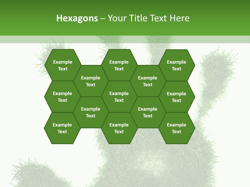 Plant Print Environmental PowerPoint Template