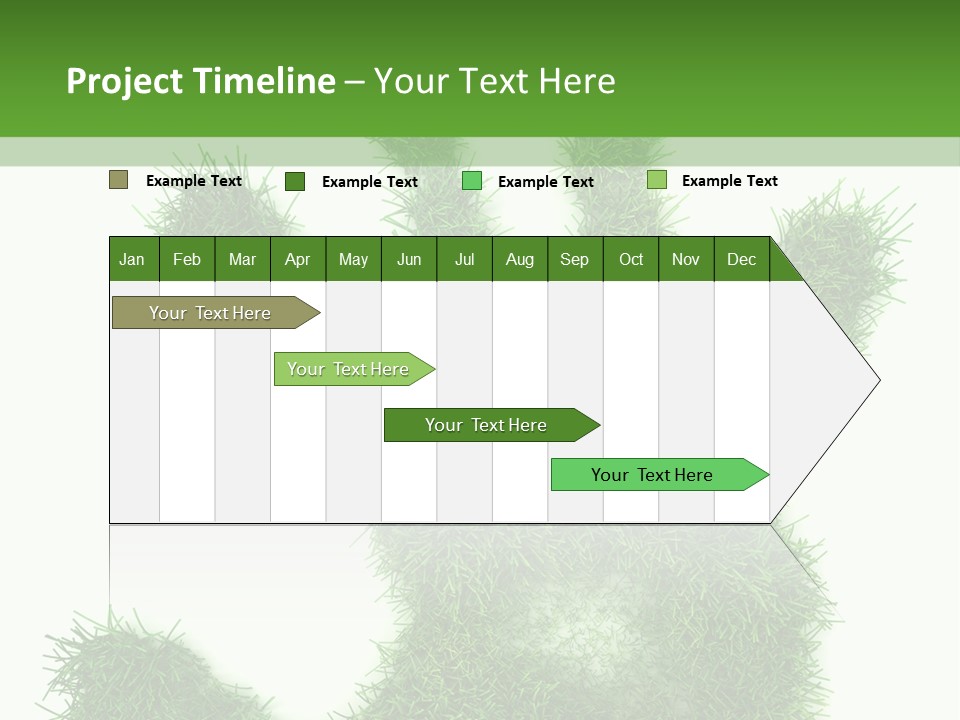 Plant Print Environmental PowerPoint Template