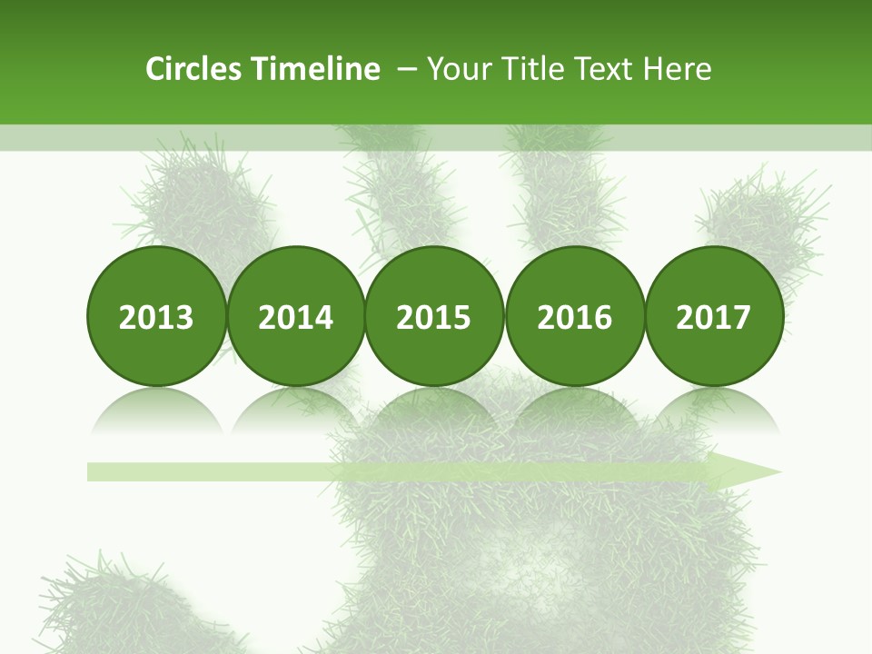 Plant Print Environmental PowerPoint Template