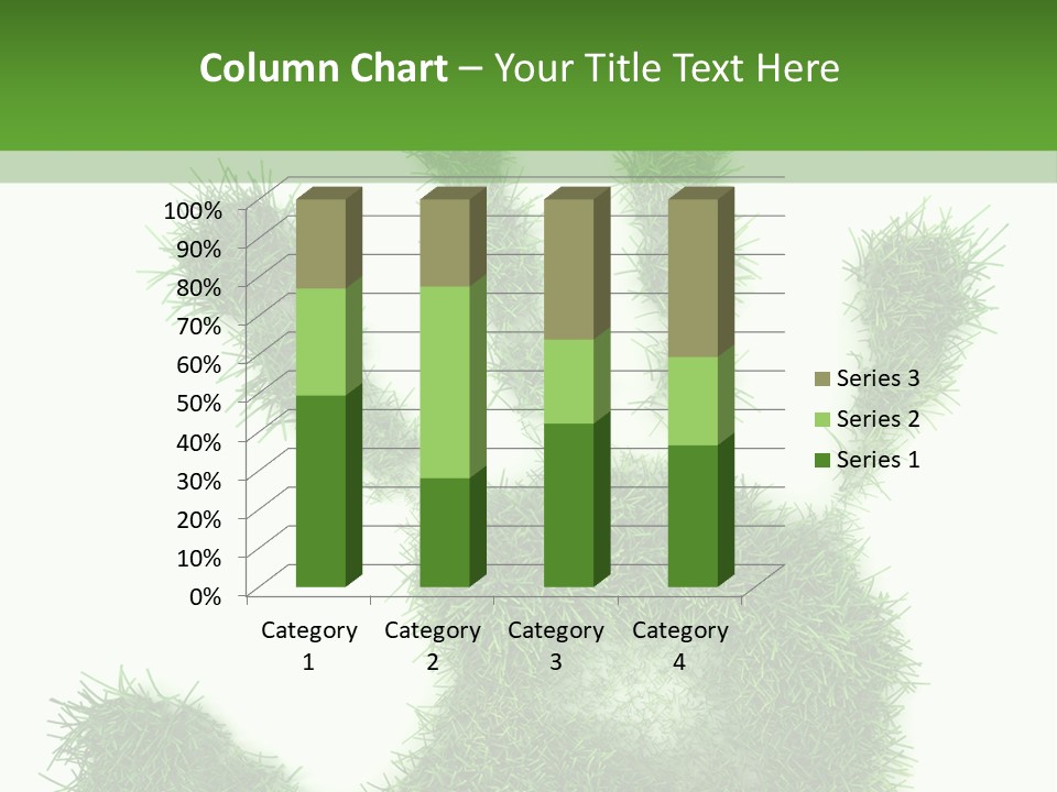 Plant Print Environmental PowerPoint Template