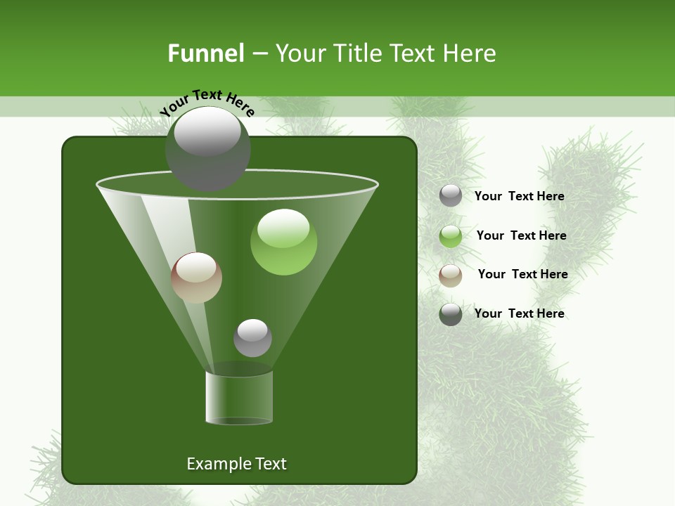 Plant Print Environmental PowerPoint Template