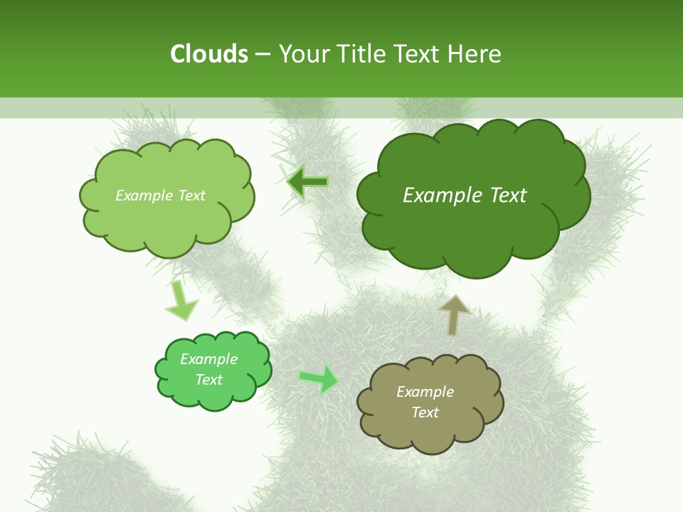 Plant Print Environmental PowerPoint Template