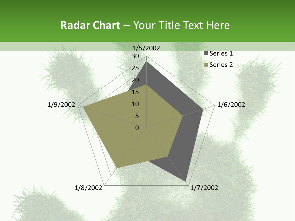 Plant Print Environmental PowerPoint Template