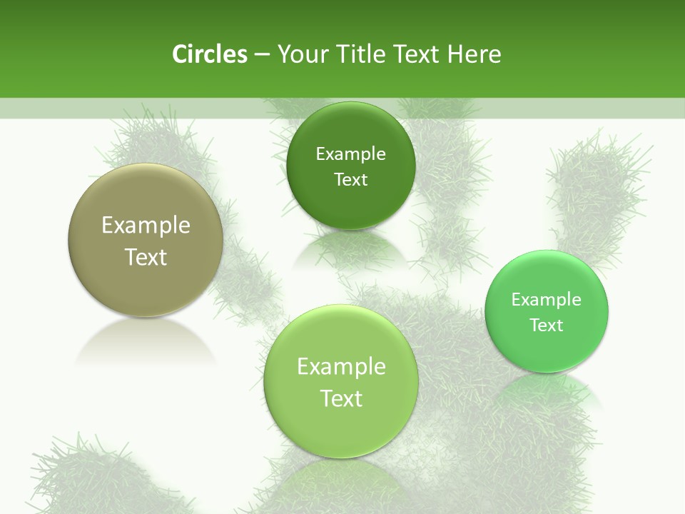 Plant Print Environmental PowerPoint Template