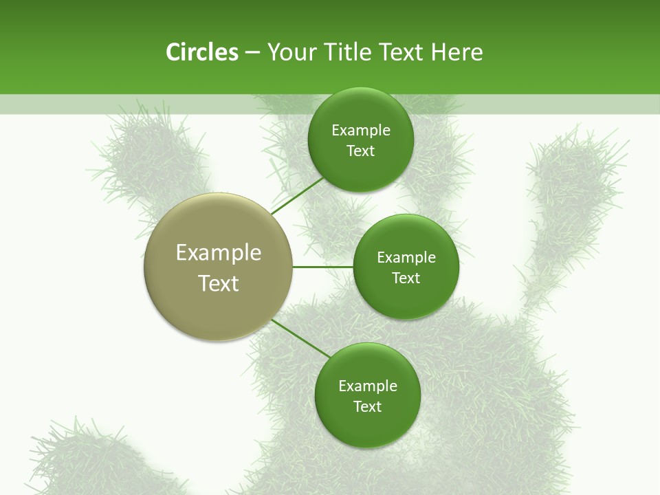 Plant Print Environmental PowerPoint Template