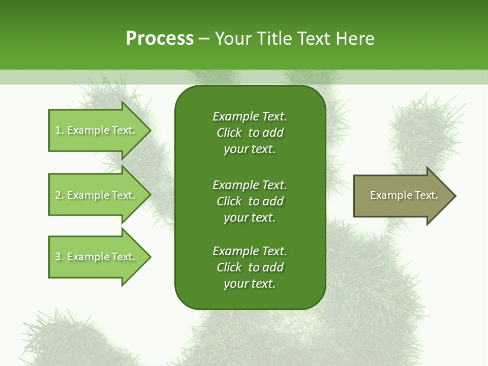 Plant Print Environmental PowerPoint Template