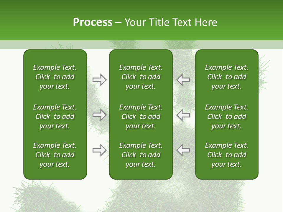 Plant Print Environmental PowerPoint Template