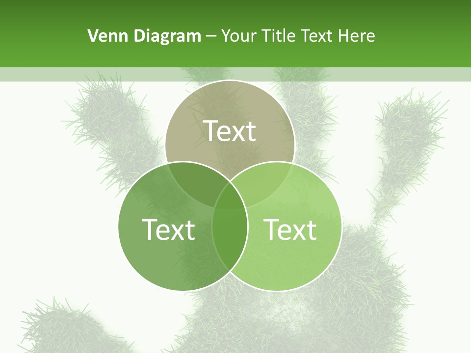Plant Print Environmental PowerPoint Template