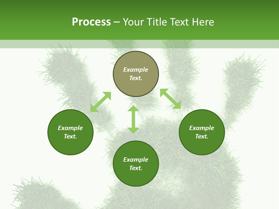 Plant Print Environmental PowerPoint Template