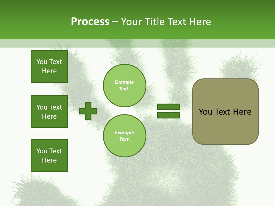 Plant Print Environmental PowerPoint Template