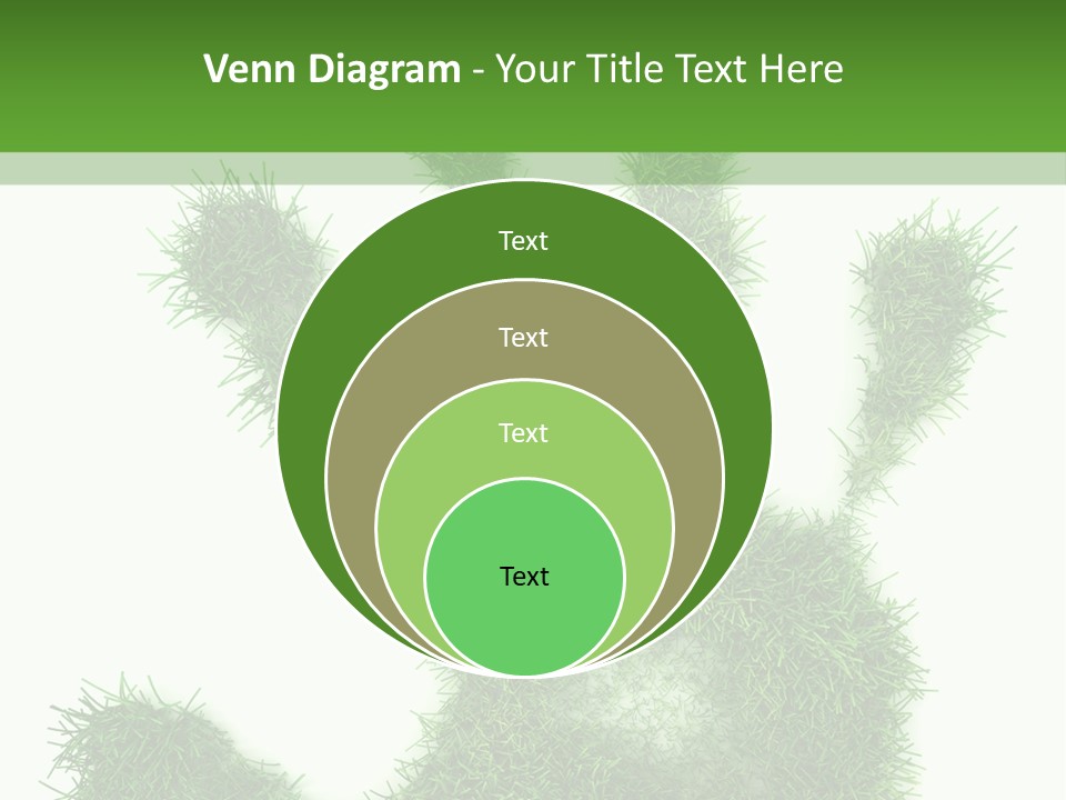 Plant Print Environmental PowerPoint Template