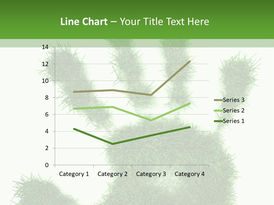 Plant Print Environmental PowerPoint Template