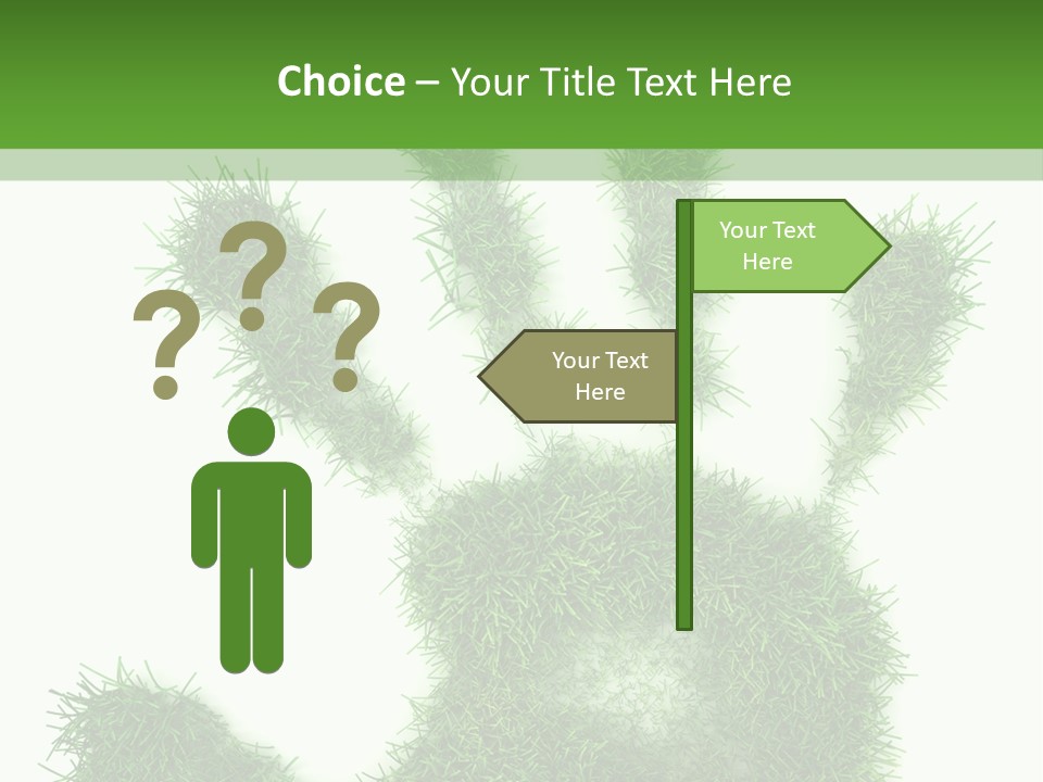 Plant Print Environmental PowerPoint Template