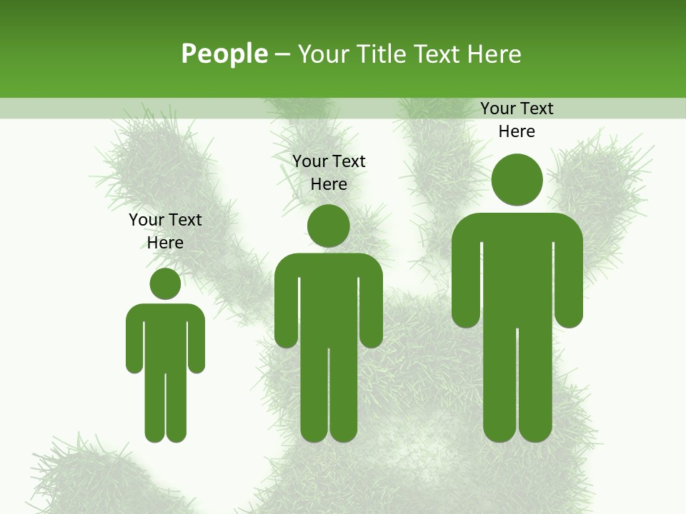Plant Print Environmental PowerPoint Template
