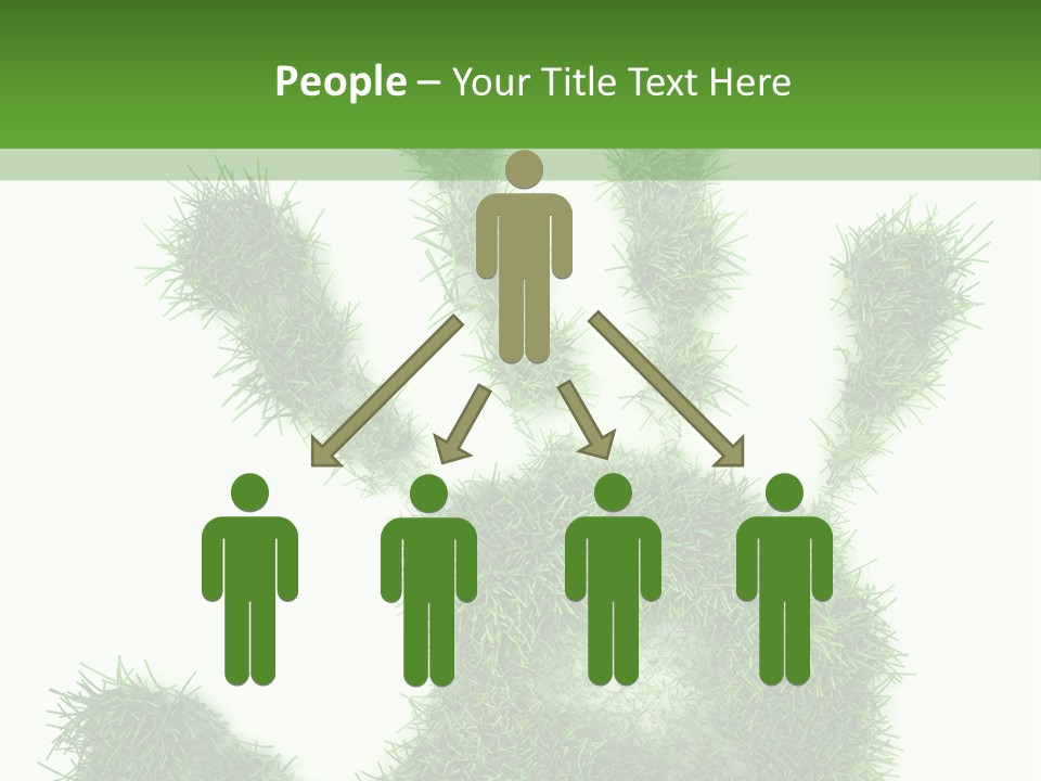 Plant Print Environmental PowerPoint Template