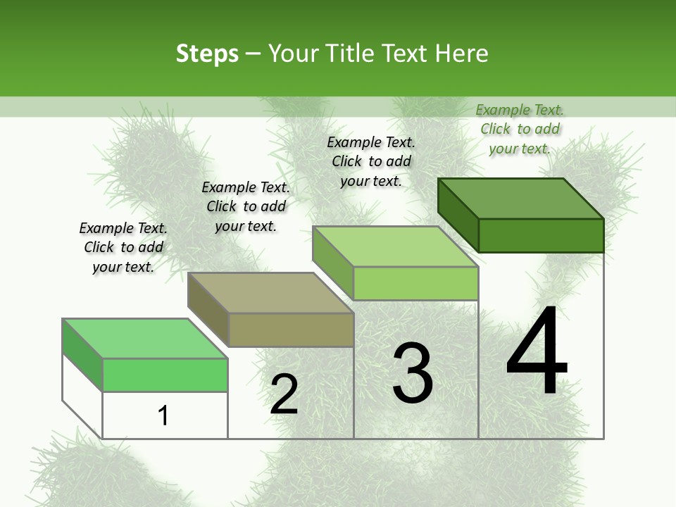 Plant Print Environmental PowerPoint Template