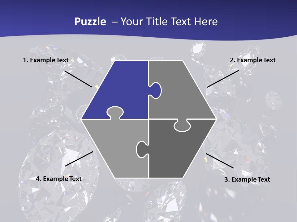 Jewellery Solid Glass PowerPoint Template