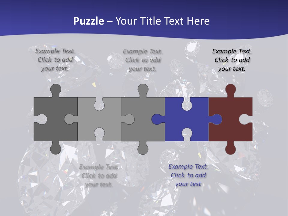 Jewellery Solid Glass PowerPoint Template