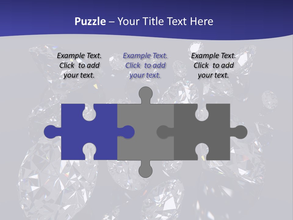 Jewellery Solid Glass PowerPoint Template