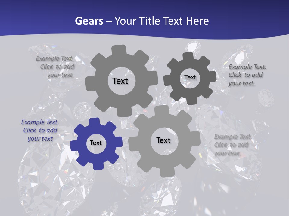 Jewellery Solid Glass PowerPoint Template