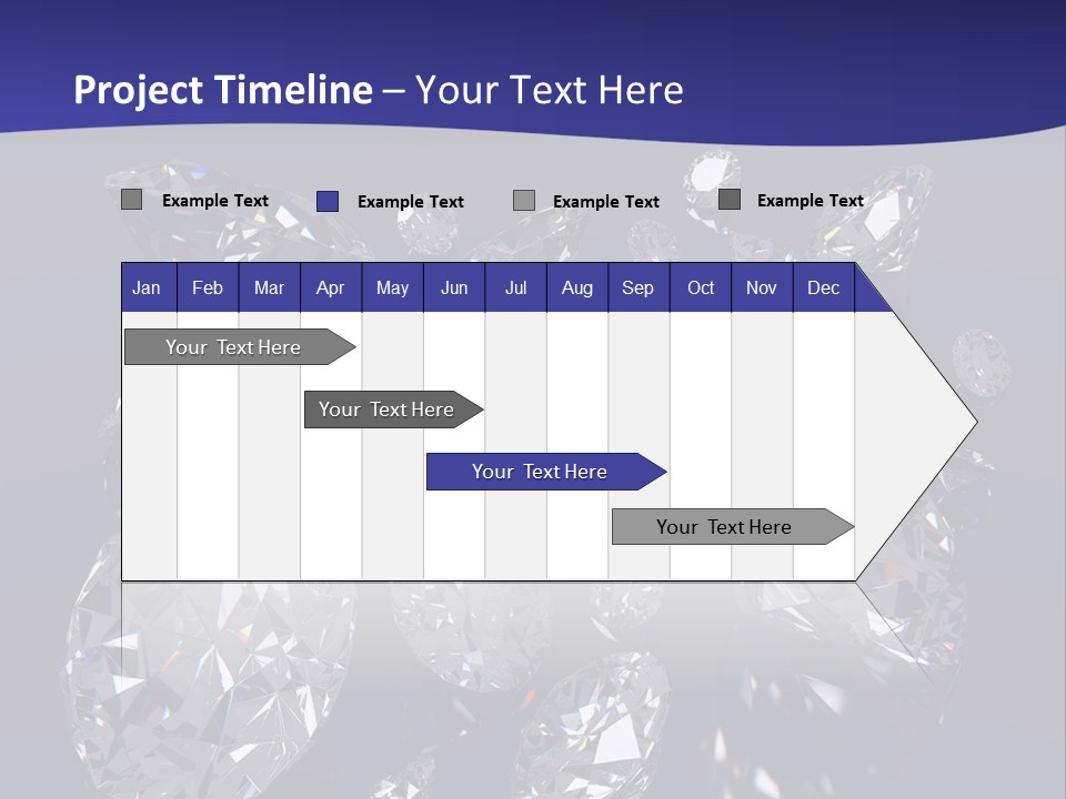 Jewellery Solid Glass PowerPoint Template
