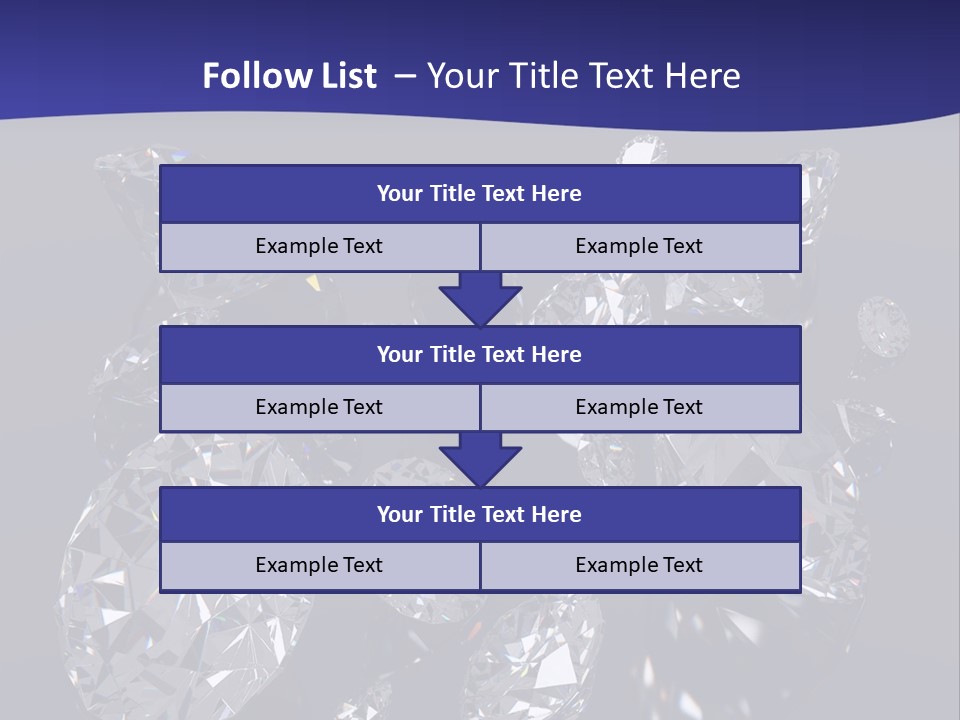 Jewellery Solid Glass PowerPoint Template