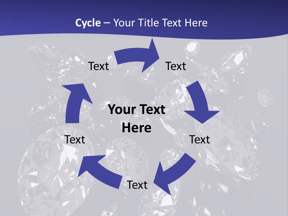 Jewellery Solid Glass PowerPoint Template