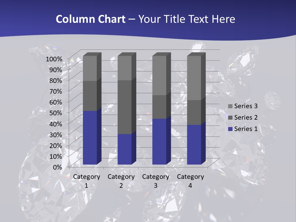 Jewellery Solid Glass PowerPoint Template