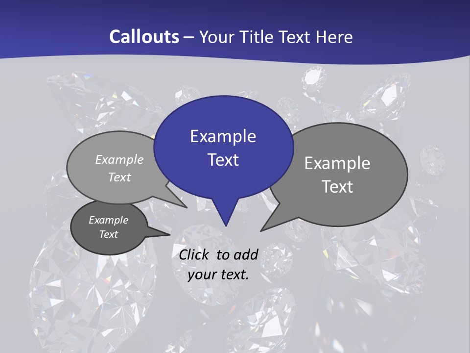 Jewellery Solid Glass PowerPoint Template