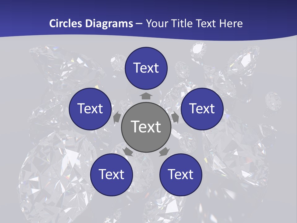 Jewellery Solid Glass PowerPoint Template