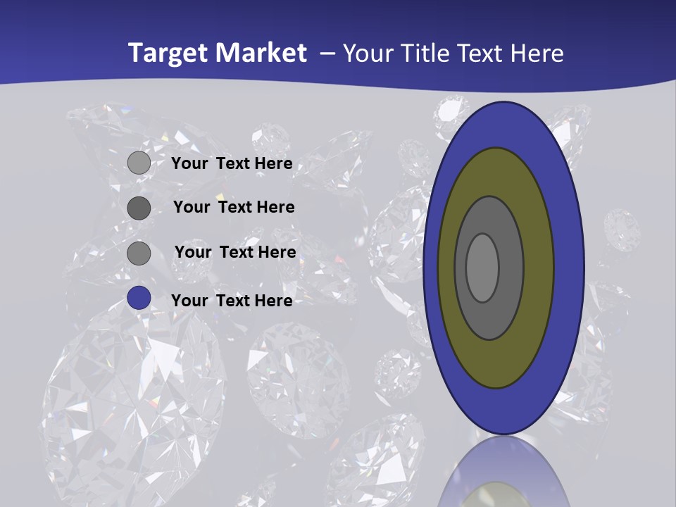 Jewellery Solid Glass PowerPoint Template