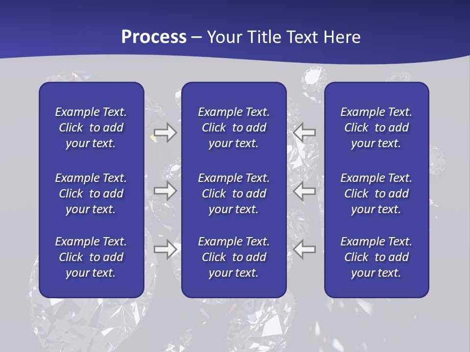 Jewellery Solid Glass PowerPoint Template