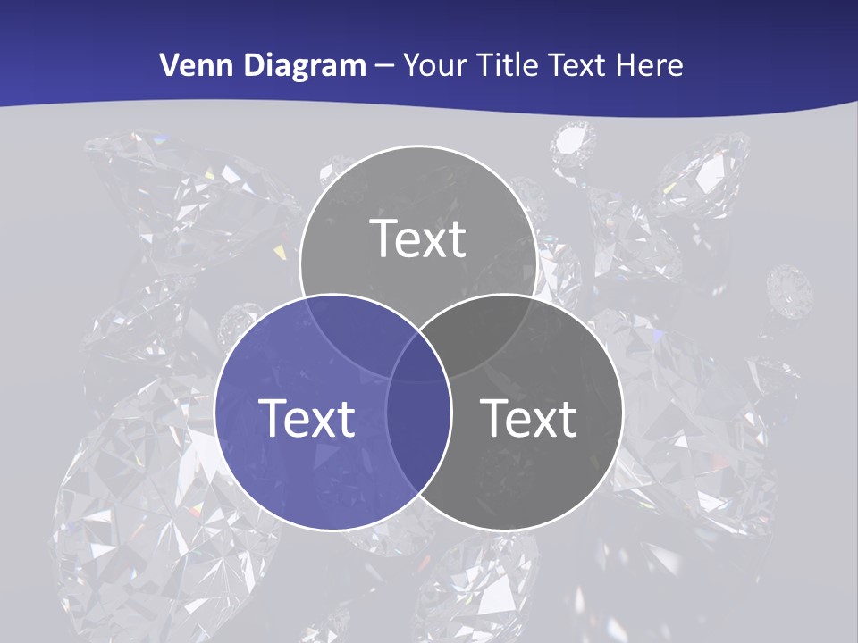 Jewellery Solid Glass PowerPoint Template