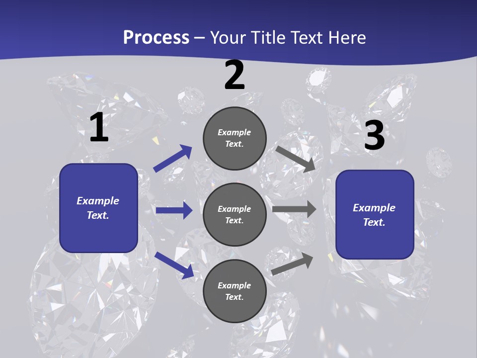 Jewellery Solid Glass PowerPoint Template