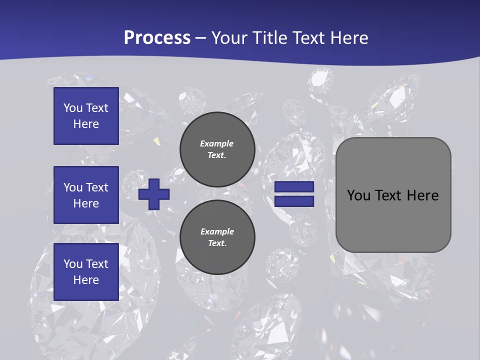 Jewellery Solid Glass PowerPoint Template