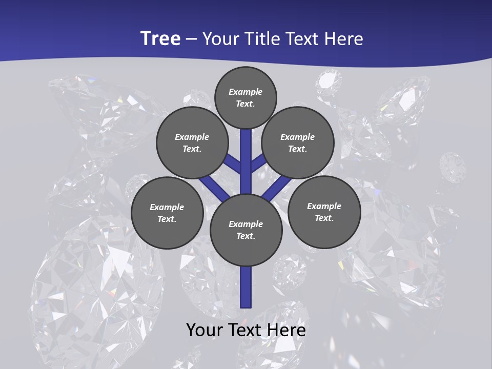 Jewellery Solid Glass PowerPoint Template