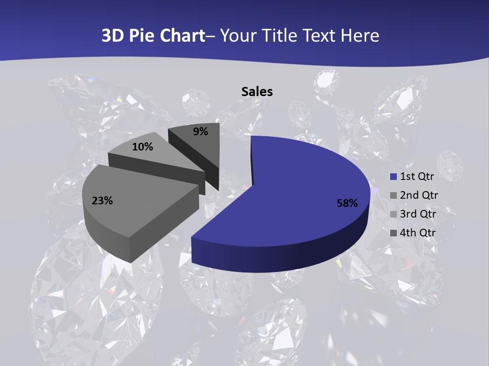 Jewellery Solid Glass PowerPoint Template