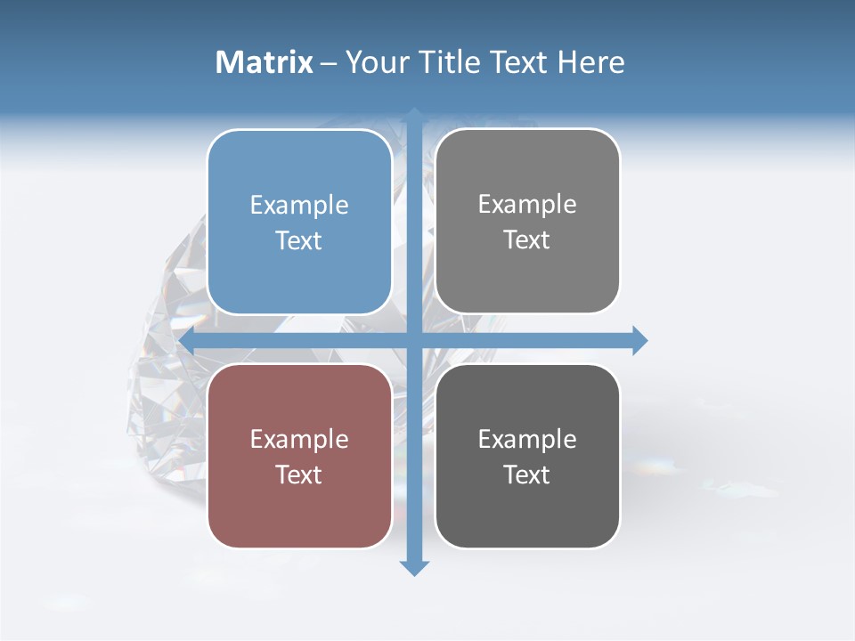 Image Transparent Beauty PowerPoint Template