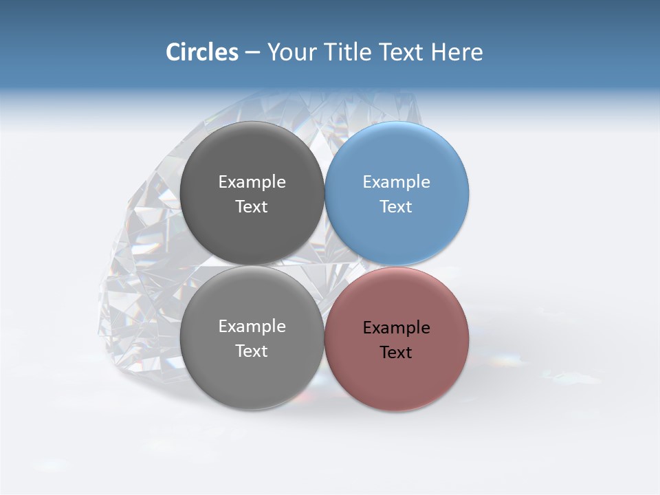 Image Transparent Beauty PowerPoint Template