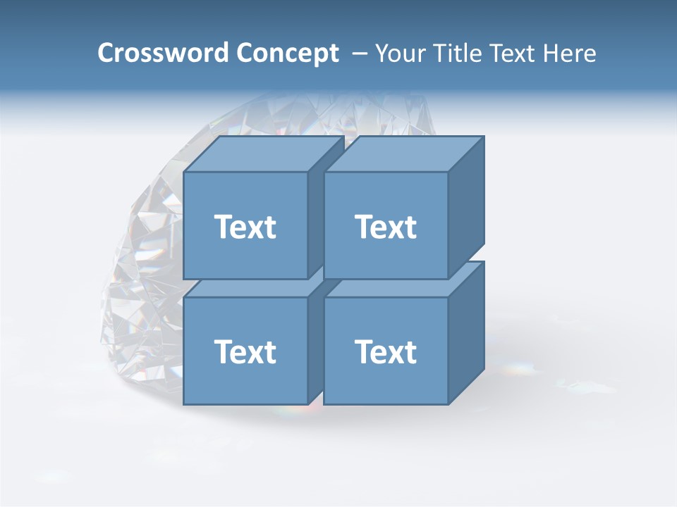 Image Transparent Beauty PowerPoint Template