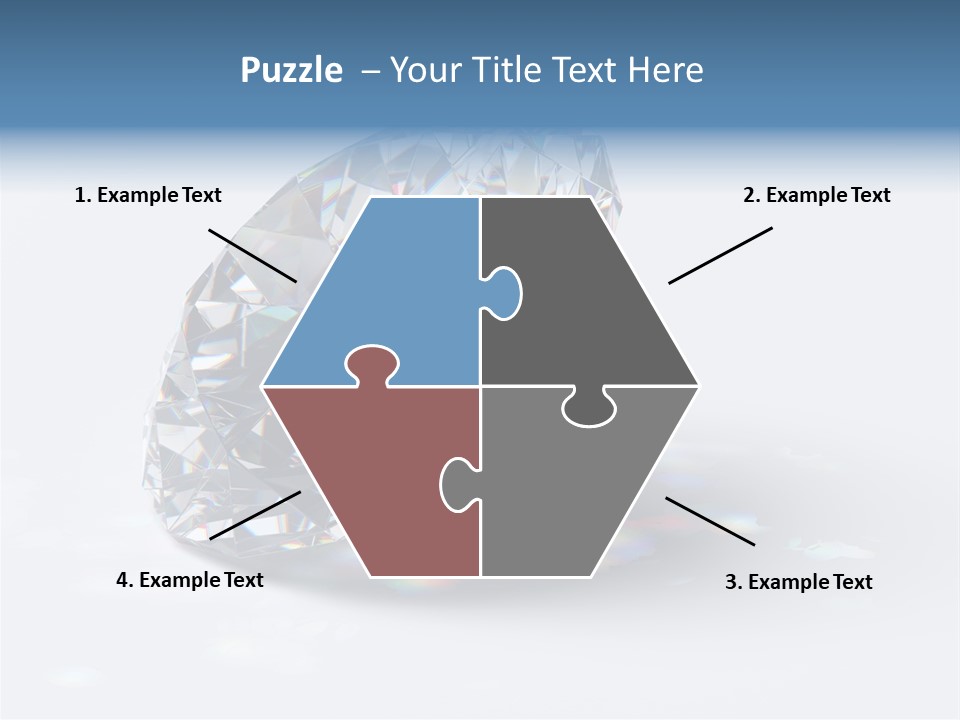 Image Transparent Beauty PowerPoint Template
