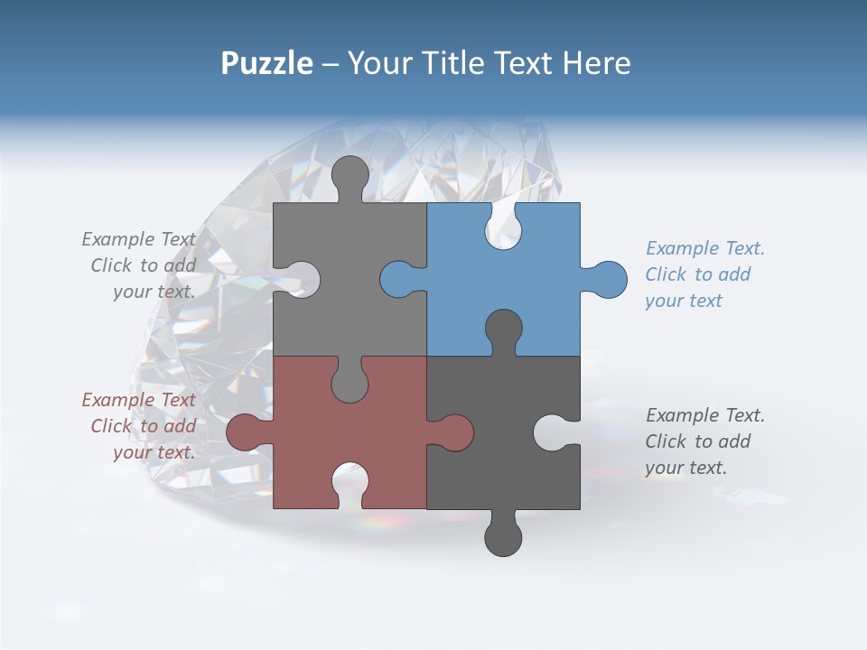 Image Transparent Beauty PowerPoint Template